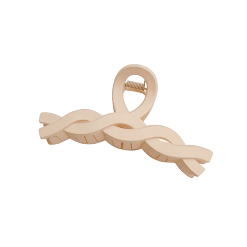 Vanilla Macchiato Claw Clip